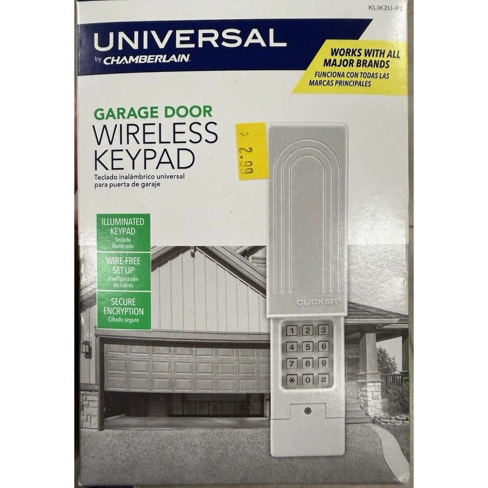 Chamberlain Universal Wireless Garage Door WIRELESS Keypad